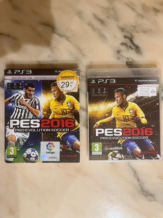PS3 PES 2016 Pro Evolution Soccer