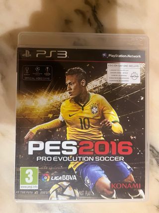 PS3 PES 2016 Pro Evolution Soccer