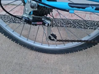 Bicicleta Top Bike Azul y Blanca