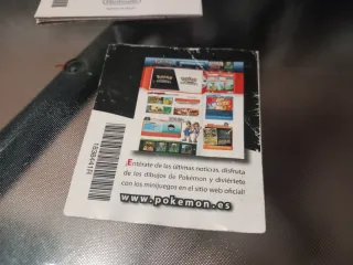 Manual Pokemon Ed. Blanca + Hoja de Puntos + Docum