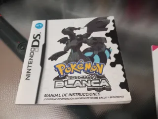 Manual Pokemon Ed. Blanca + Hoja de Puntos + Docum