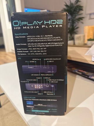 ASUS O!Play HD2 Reproductor Multimedia
