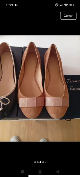Bailarinas Faconnable Talla 38