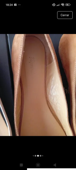 Bailarinas Faconnable Talla 38