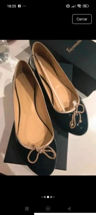 Bailarinas Faconnable Talla 38
