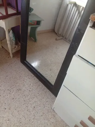 Espejo Grande Negro