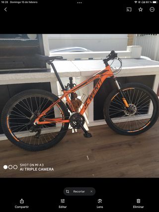 Bicicleta de Montaña Naranja J-Wenti