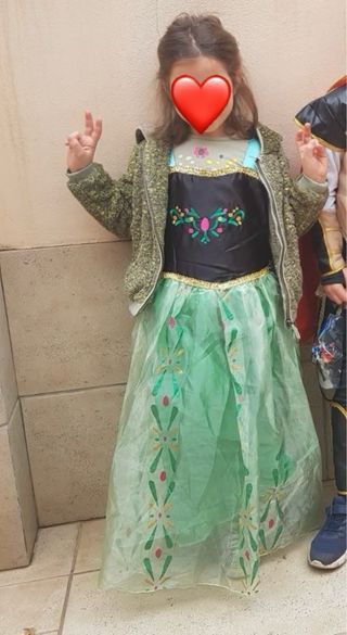 Disfraz Anna Frozen Talla 6-8 años