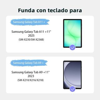 NUEVO! Funda Teclado para Samsung Galaxy Tab A11