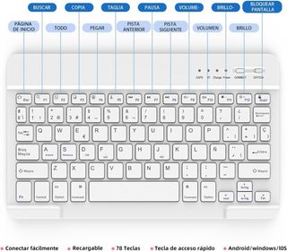 NUEVO! Funda Teclado para Samsung Galaxy Tab A11