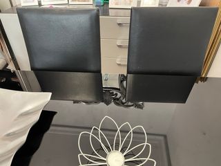 Sillas modernas negras