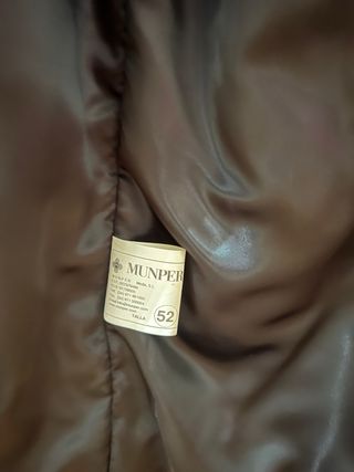 Chaqueta de piel MUNPER sin estrenar