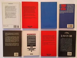 Lote 8 libros Ciencia Ficción: Asimov, Benford,...