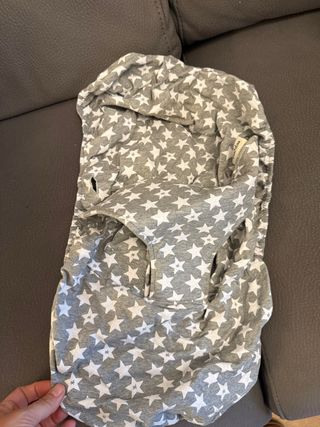 Funda para hamaca BabyBjörn Fun*das gris estrellas