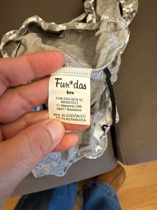 Funda para hamaca BabyBjörn Fun*das gris estrellas