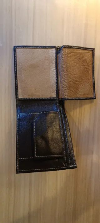 Cartera de cuero marrón TOD'S para hombre