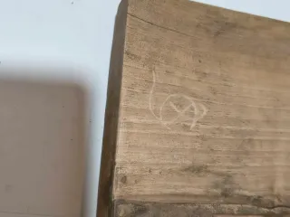 Antico Pannello Legno Pupi