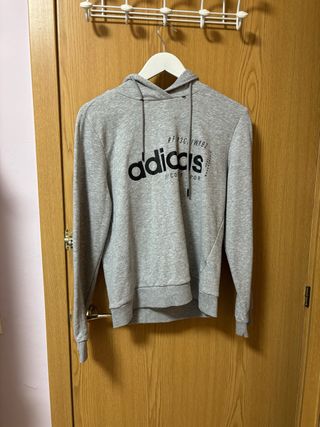 Sudadera Adidas Mujer Gris
