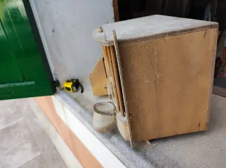 Jaula para perdices de madera