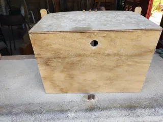 Jaula para perdices de madera