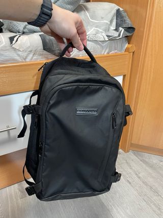 Mochila de viaje Bidmamba negra