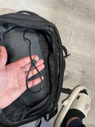 Mochila de viaje Bidmamba negra