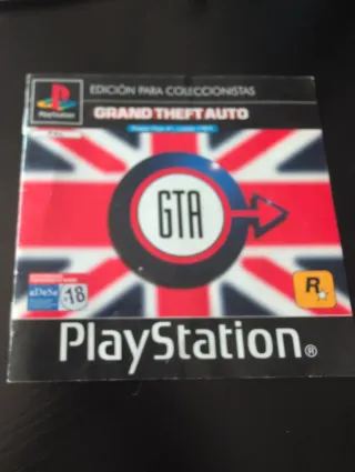 GTA Trilogía PS1 Manuales y Mapas