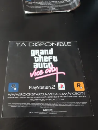 GTA Trilogía PS1 Manuales y Mapas