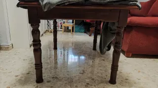 Mesa Camilla Rectangular con Cristal