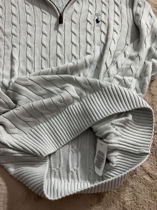 Camisola Polo Ralph Lauren XL Cinza/Azul