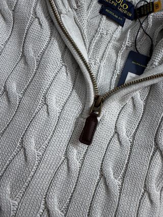 Camisola Polo Ralph Lauren XL Cinza/Azul