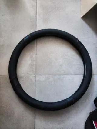 Funda de volante Sparco negra