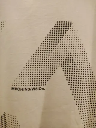 Camiseta Jack Jones blanca con puntos negros