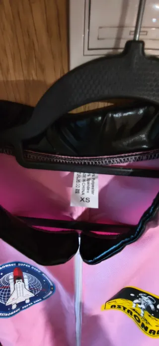 Disfraz Astronauta Rosa T-XS