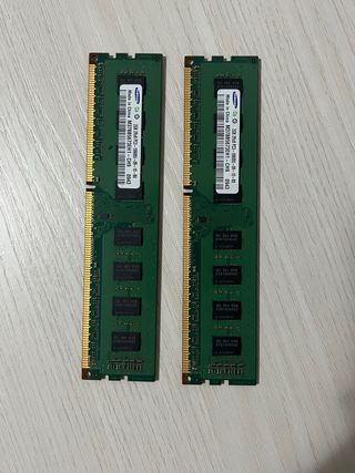 4 Banchi RAM 2GB DDR3 marche vari