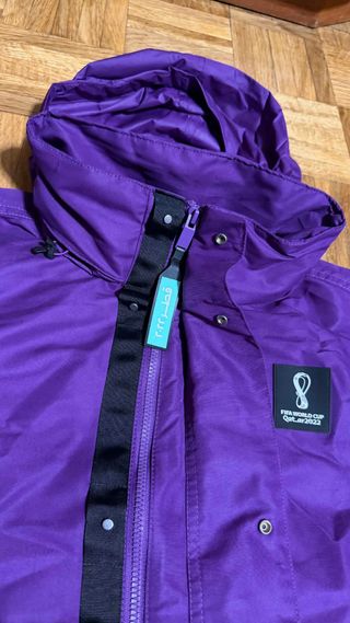 Chaqueta Adidas Morada y Gris