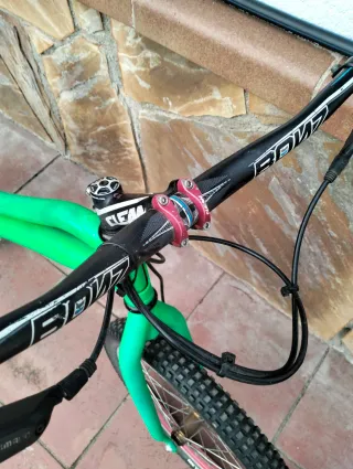 Bicicleta Trial Verda