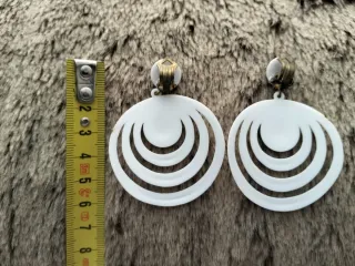 Conjunto Flamenca Abalorios Azul y Blanco