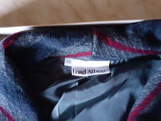 Vestaglia Lord Albert anni 60 tg. L in misto lana