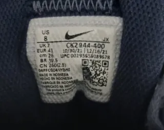 Scarpe Nike Uomo Tg 41 Blu