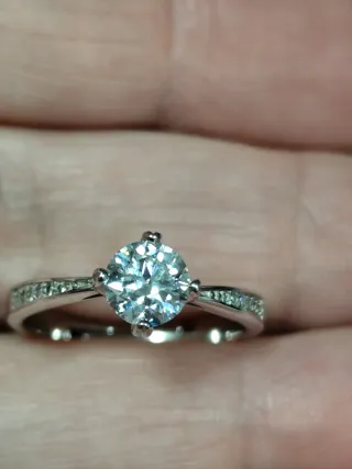 Anillo plata 925 con circon y circonitas