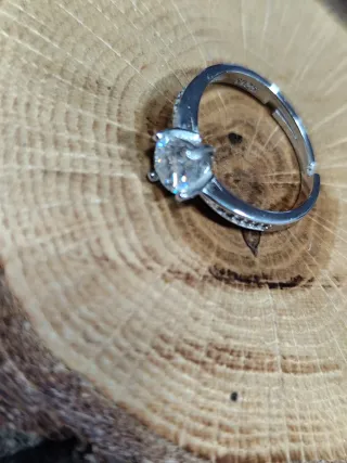 Anillo plata 925 con circon y circonitas