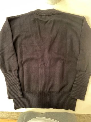 Gilet nero Ami nuovo con cartellino uomo