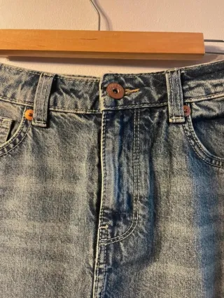 Falda vaquera larga Denim. 100% algodón