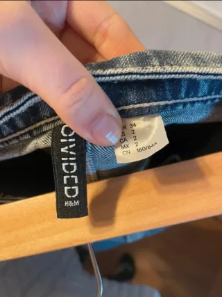 Falda vaquera larga Denim. 100% algodón