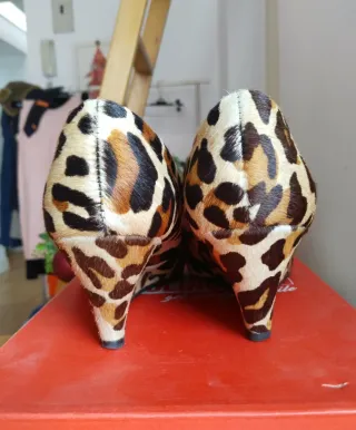 Zapatos tacón cuña Zara T40