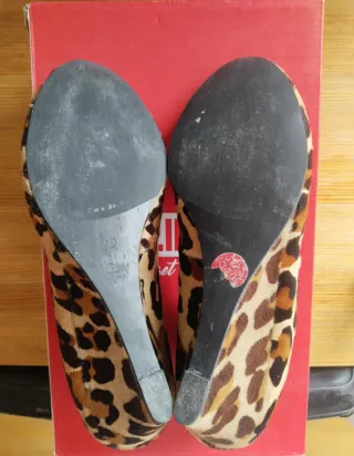 Zapatos tacón cuña Zara T40