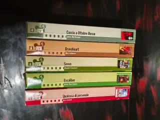 5 VHS Grandi Film Corriere della Sera