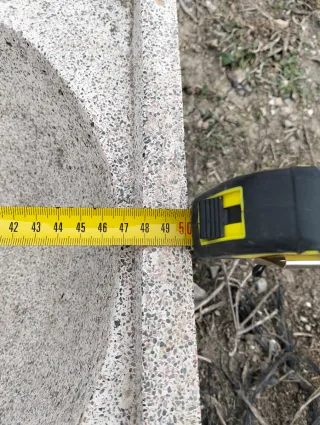 Fregadero antiguo de piedra doble