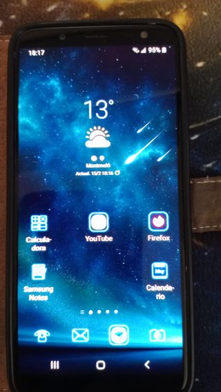 Samsung Galaxy J6 Negro con funda y caja original